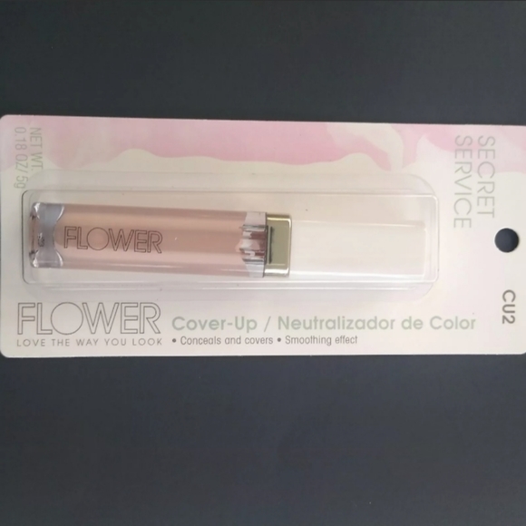 Flower Beauty Secret Service Cover-Up Concealer CU2 Drew Barrymore 0.18 Oz - Picture 3 of 9